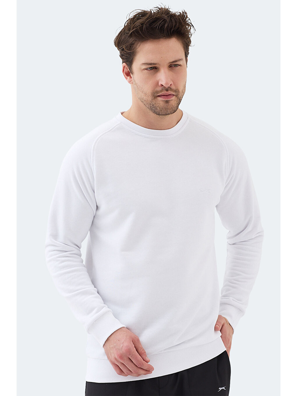 NADAV Erkek Beyaz Sweatshırt-2