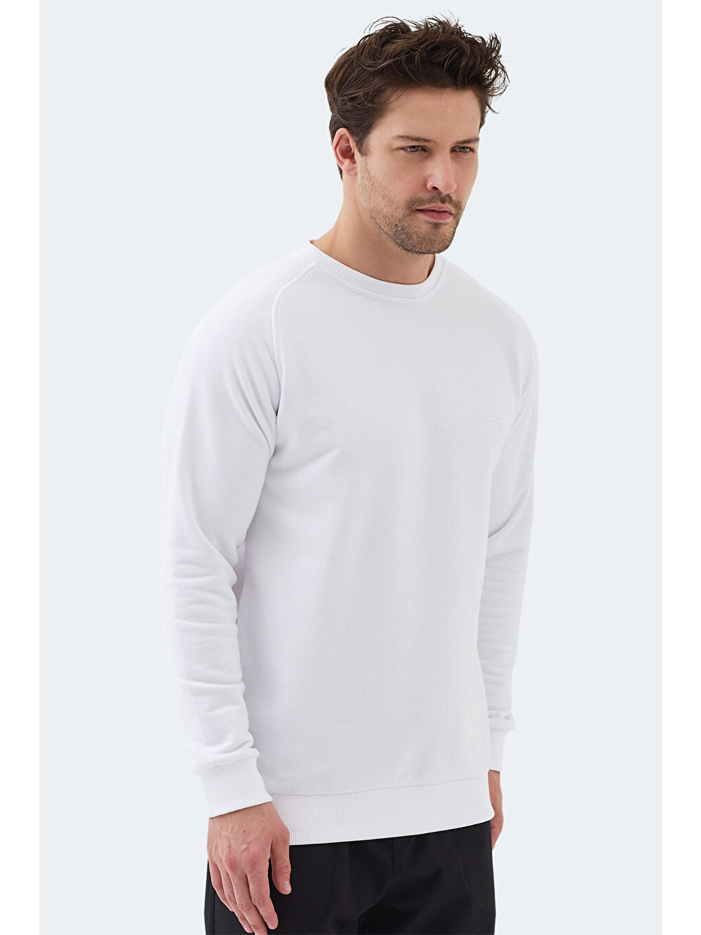 NADAV Erkek Beyaz Sweatshırt-3