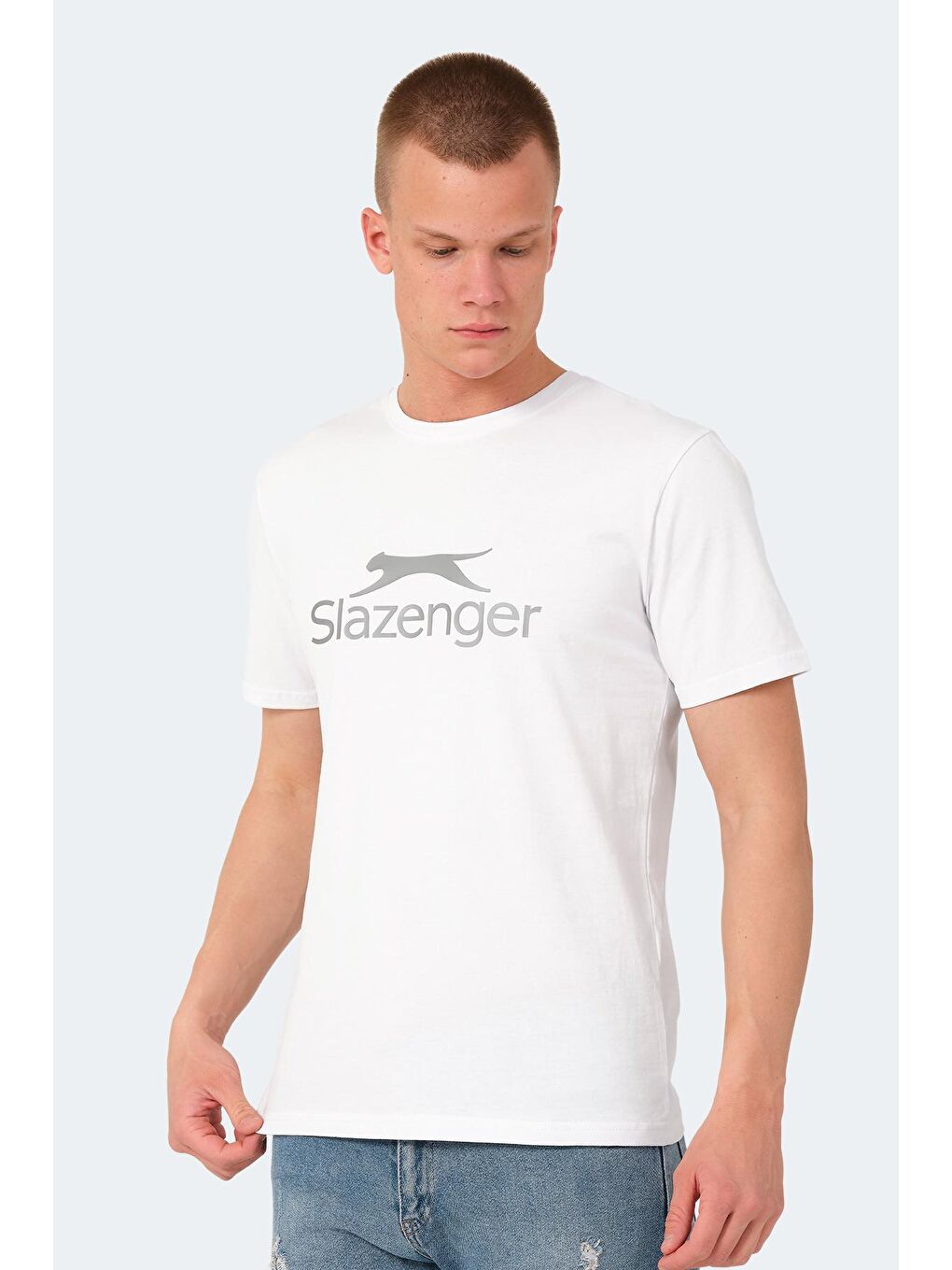 SLAZENGER Beyaz VEERA Erkek Tişört Beyaz - 2