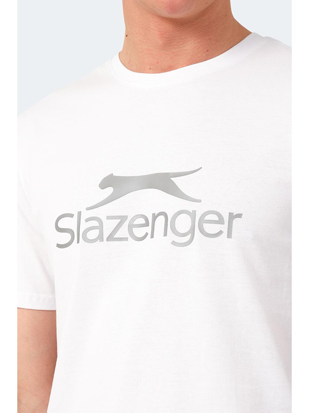 SLAZENGER Beyaz VEERA Erkek Tişört Beyaz - 4