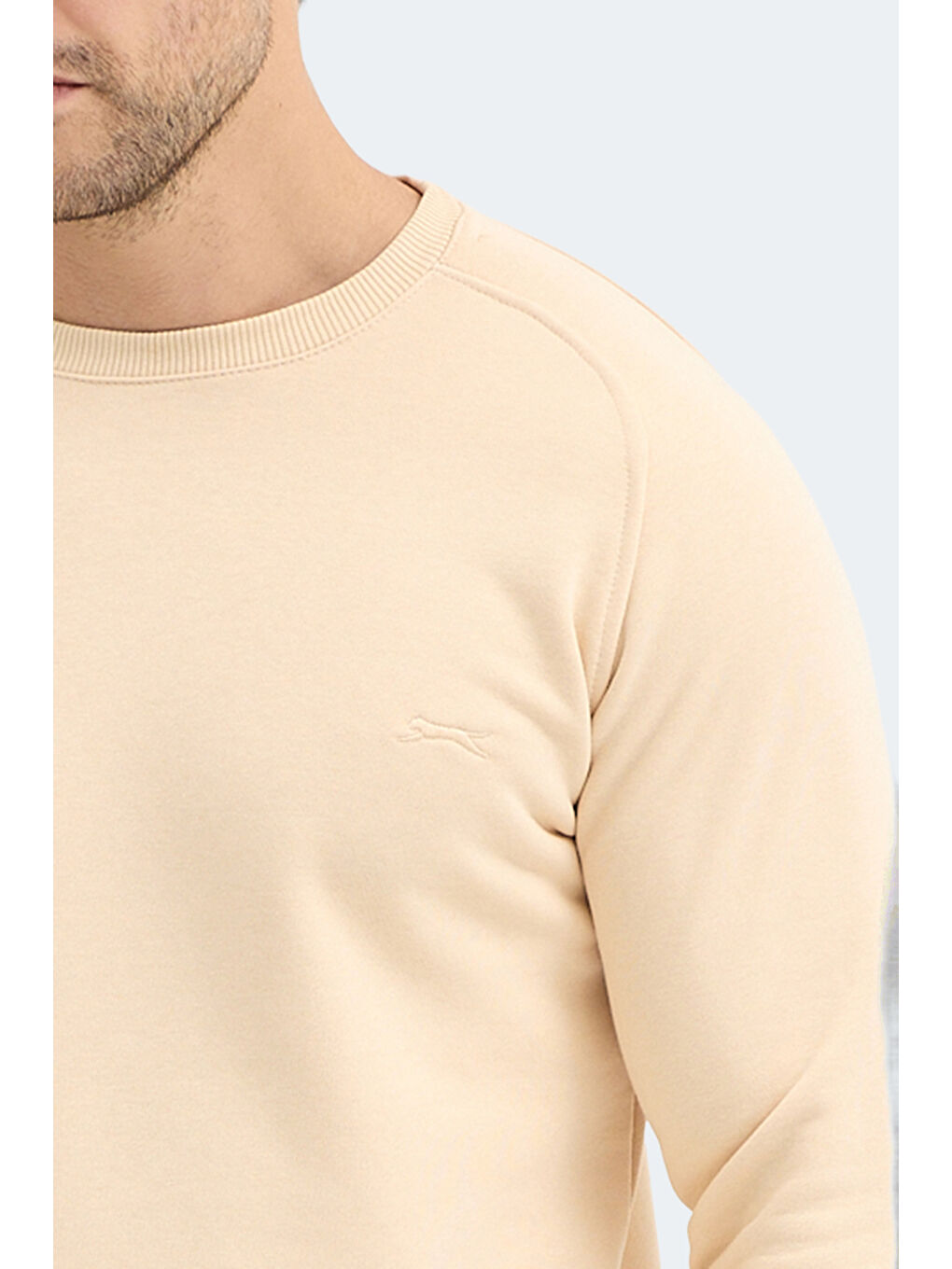 NADAV Erkek Bej Sweatshırt-1