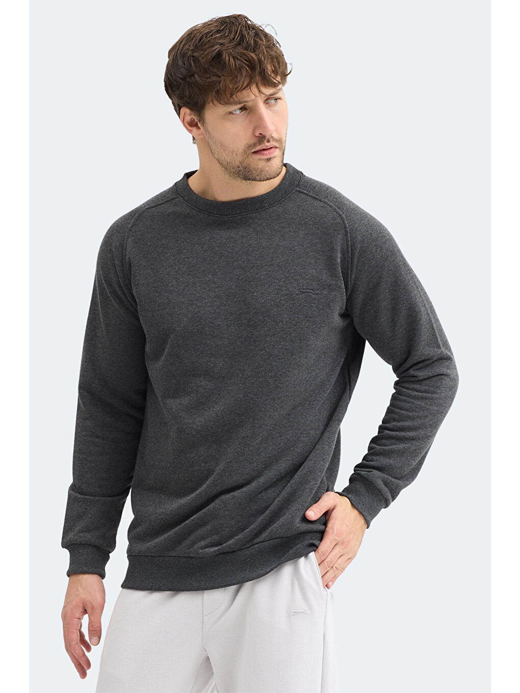 NADAV Erkek Koyu Gri Sweatshırt-2