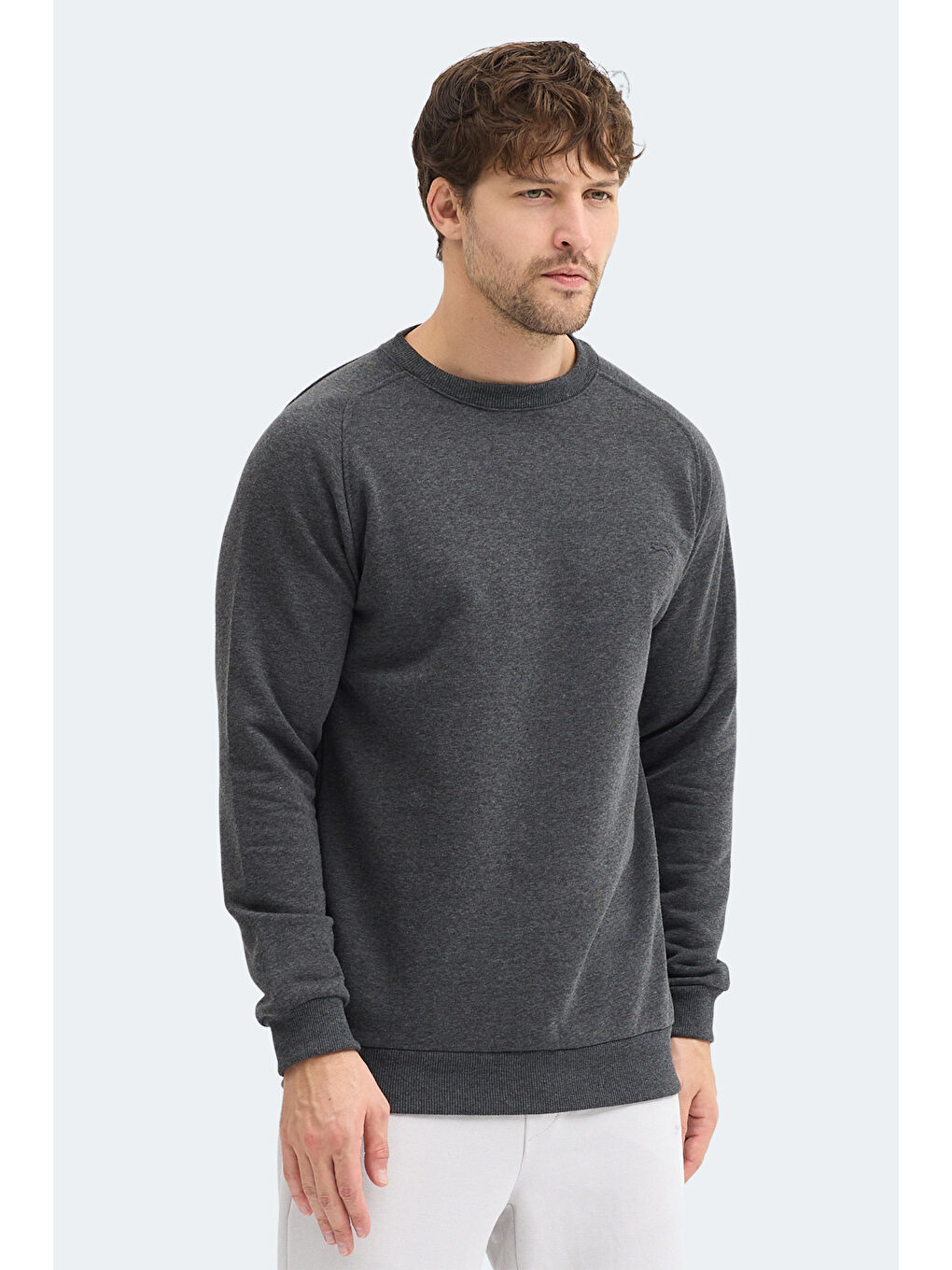 NADAV Erkek Koyu Gri Sweatshırt-3