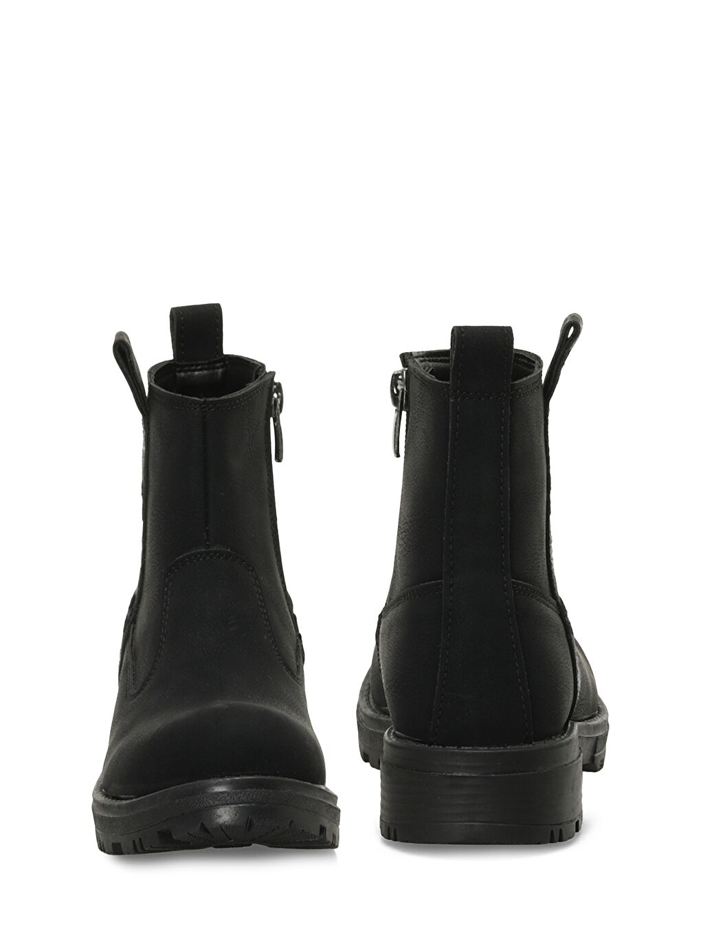 LOUIS.F 4PR Siyah Kız Çocuk Biker Bot-4