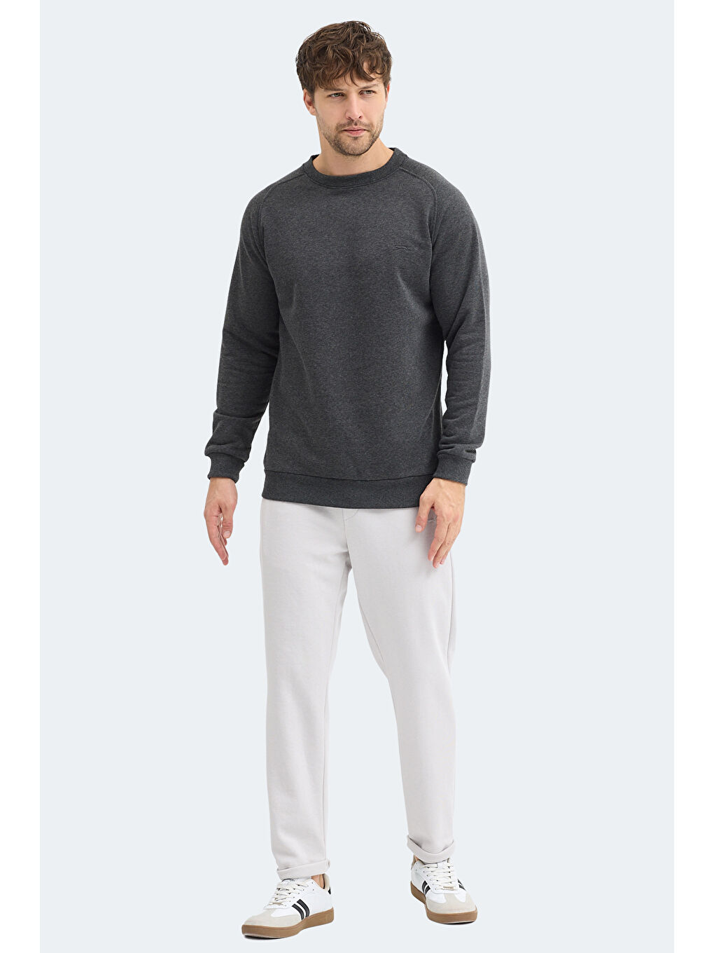 NADAV Erkek Koyu Gri Sweatshırt-6