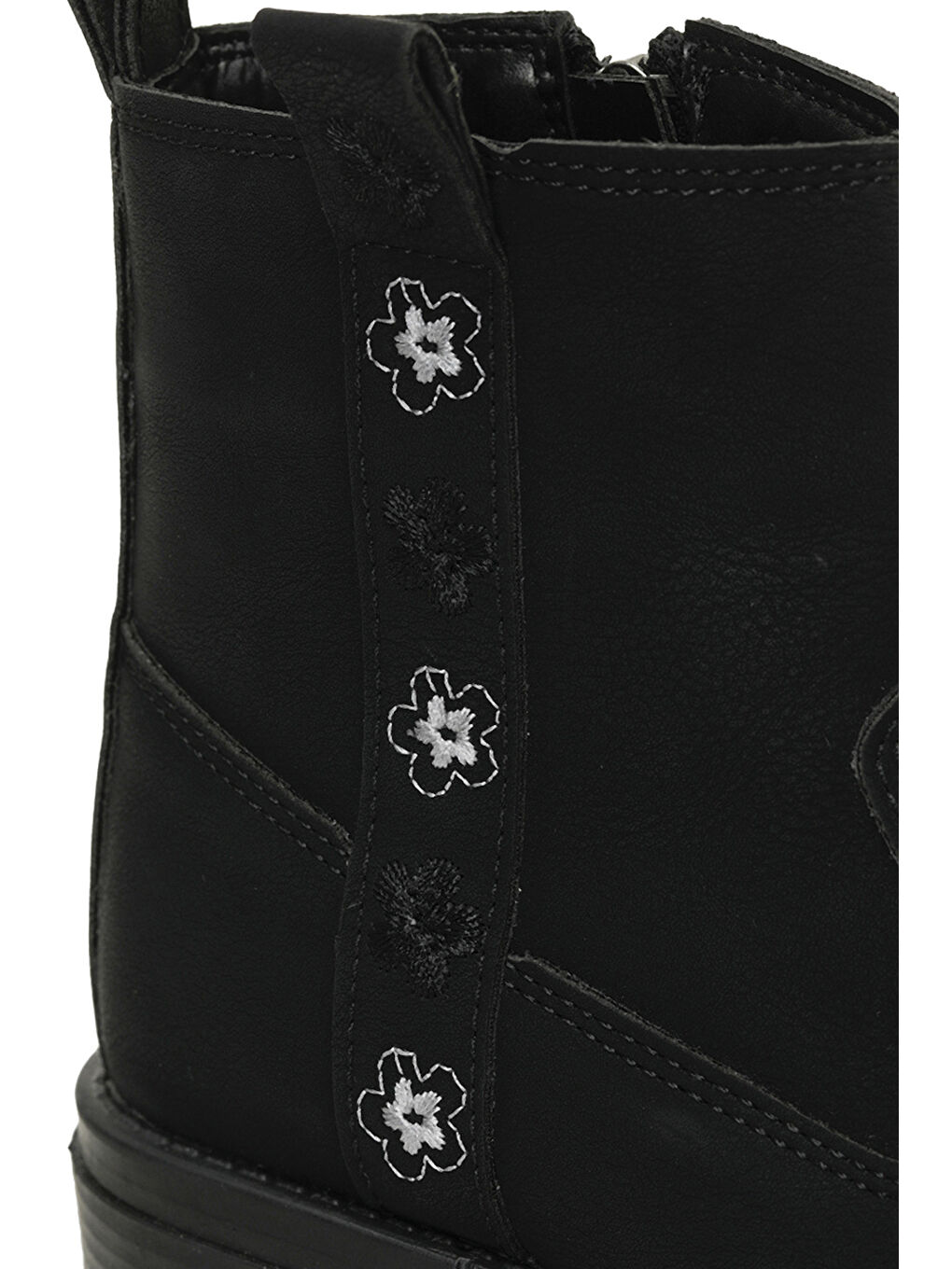 LOUIS.F 4PR Siyah Kız Çocuk Biker Bot-6