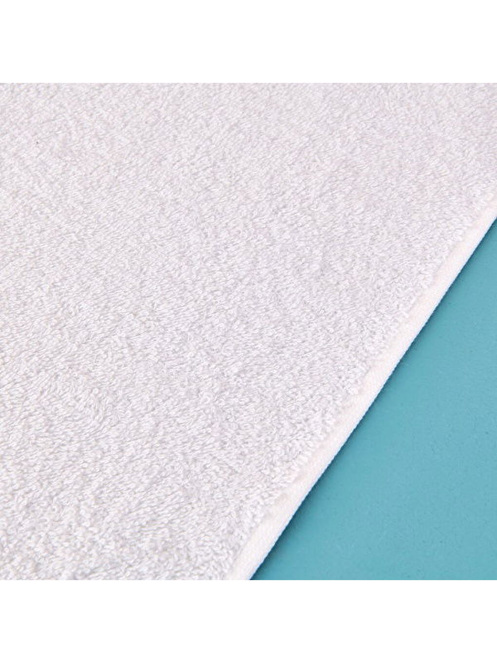 Soft Green Culture Twin Papatya Desenli Yüz Havlusu - Ekru - 50x90 cm-2