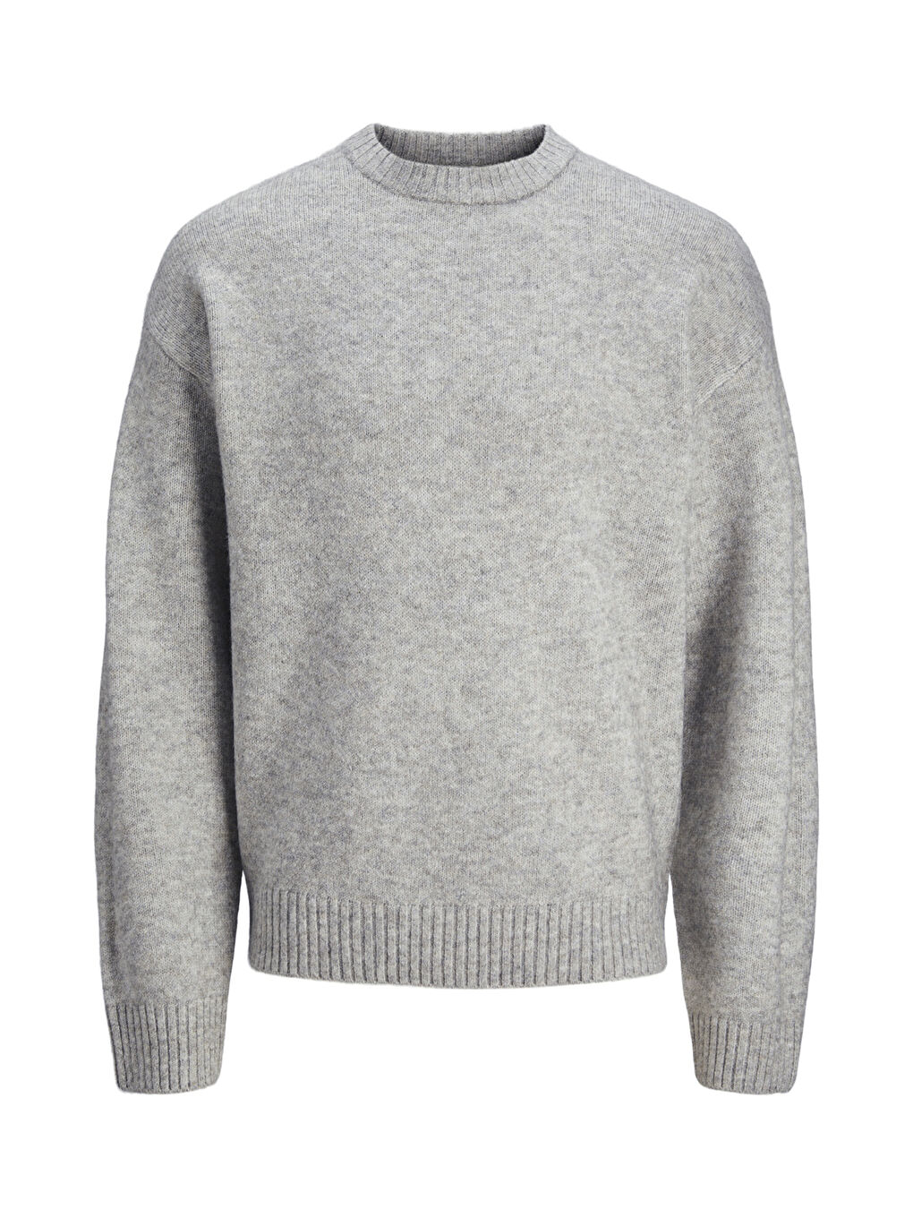 Gri Originals Jorollie Yün Karışımlı Relaxed Fit Bisiklet Yaka Örme Erkek Kazak 12215468-5