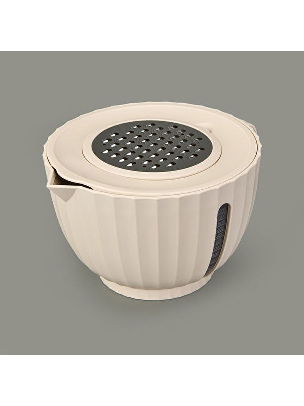 Ekru Mixer Bowl Set - Krem - 2650 ml-1