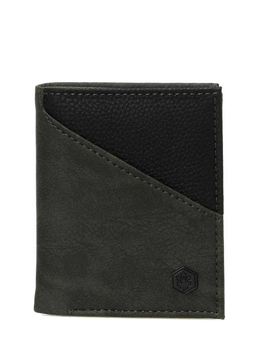 Siyah FLATLINE CZDN 4PR Haki Erkek Cüzdan