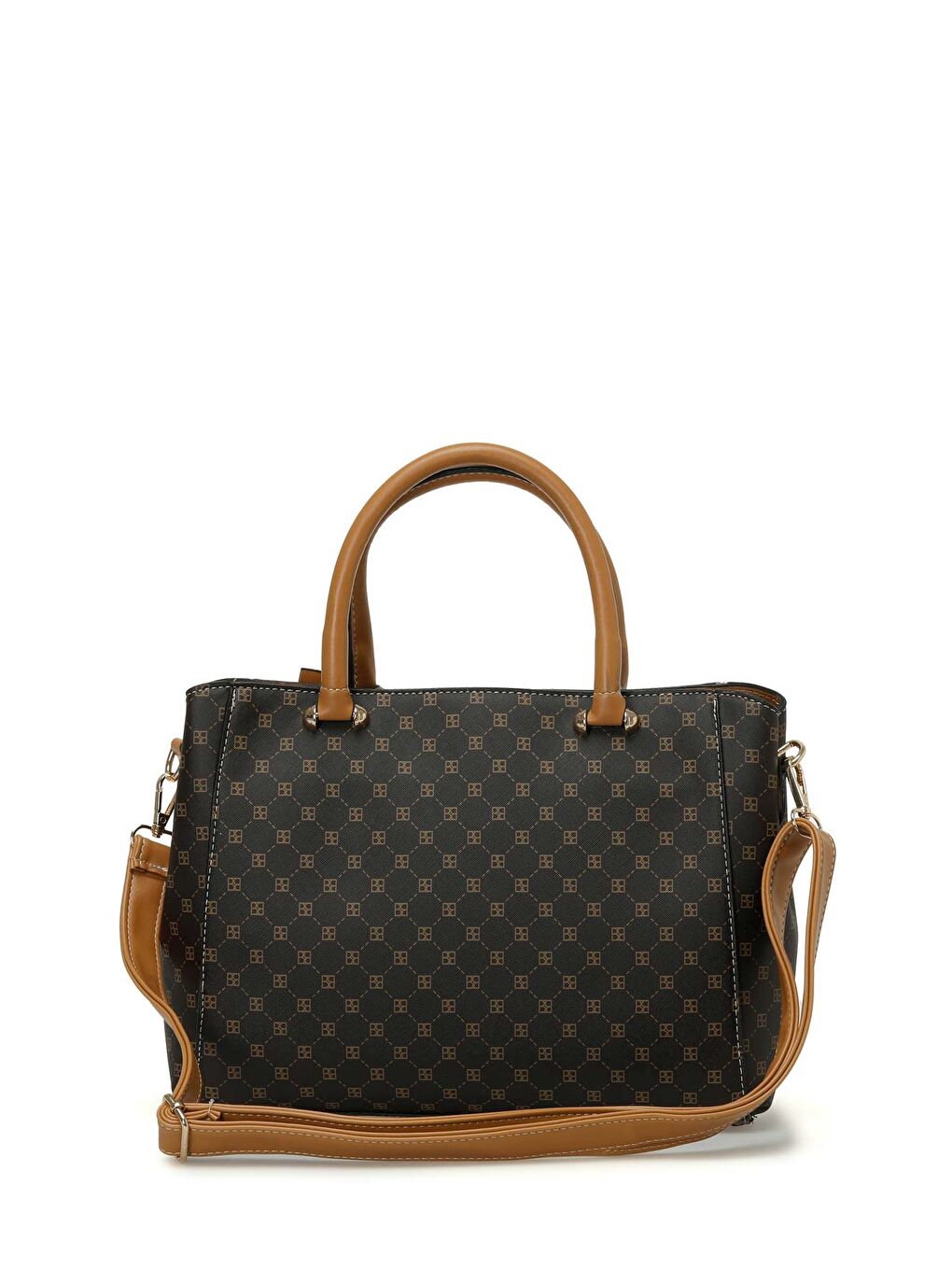 Kahverengi MNG GS KL 4PR KAHVE MULTI Kadın Kol Çantası-2