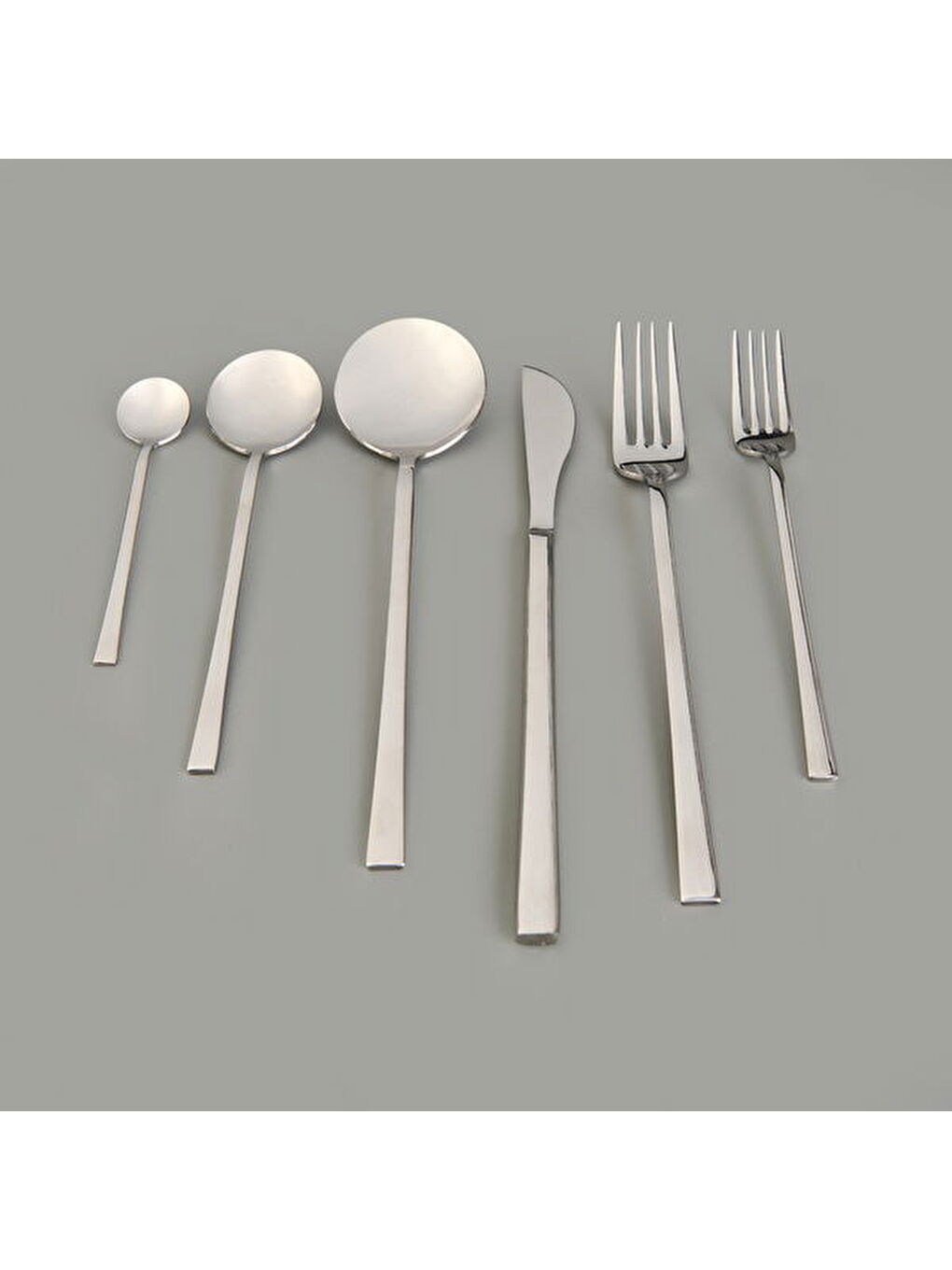 Karışık Halkiş 36 Parça Çatal Kaşık Bıçak Seti - Inox