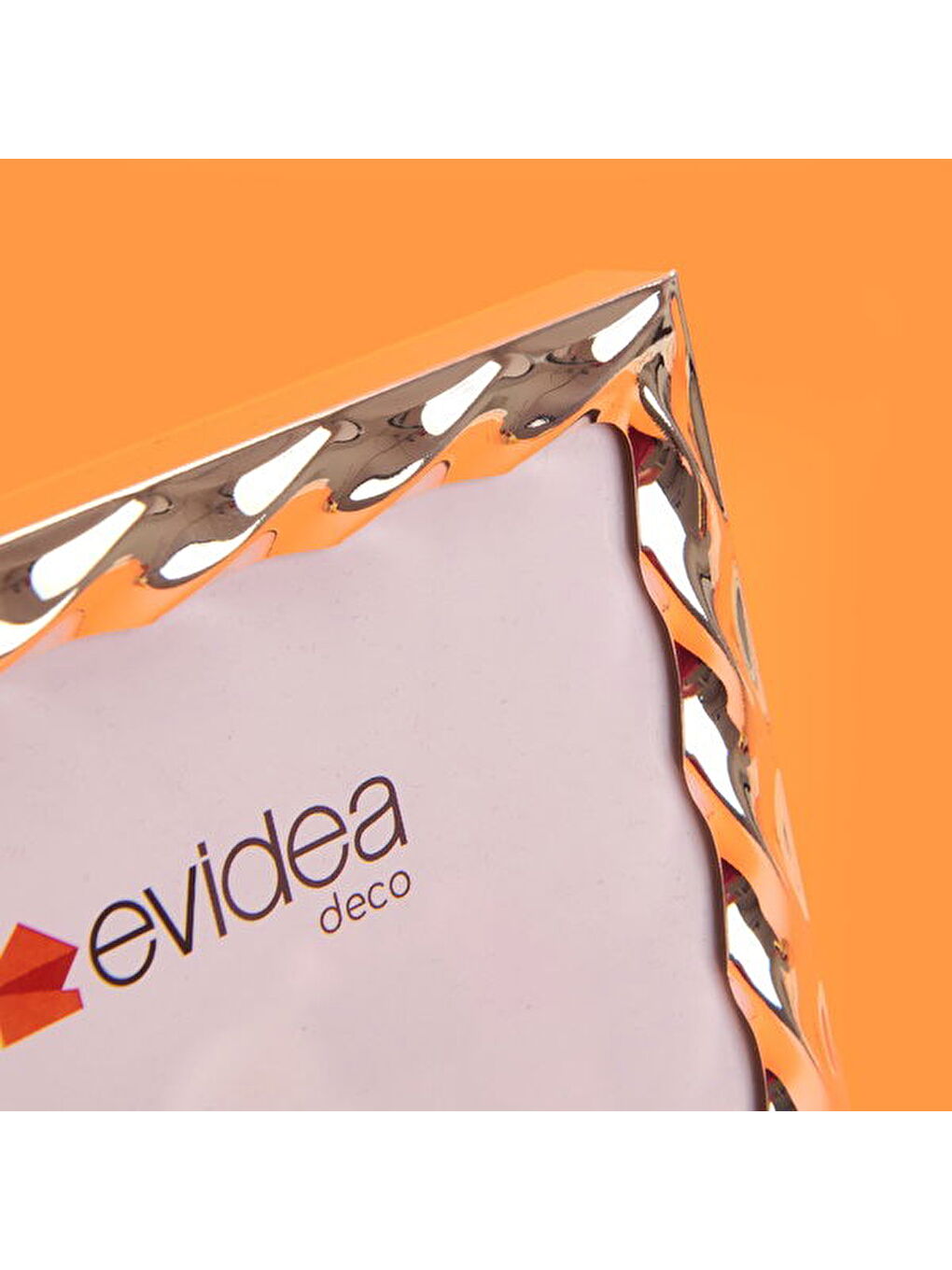 Gri Deco Cordoba Metal Fotoğraf Çerçevesi - Silver - 10x15 cm-1