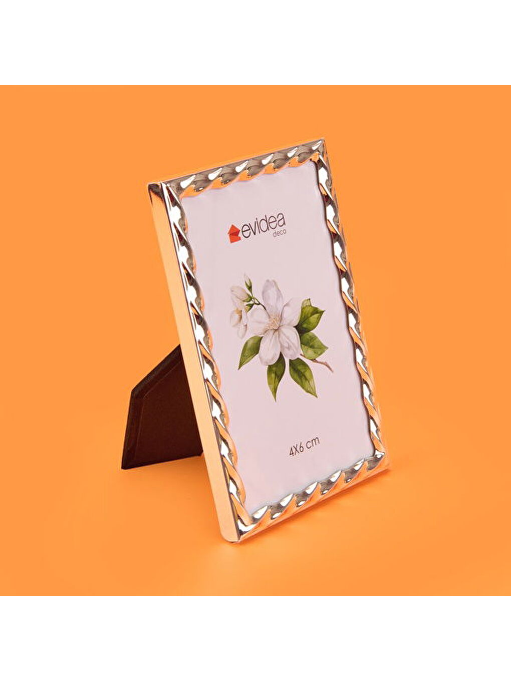 Gri Deco Cordoba Metal Fotoğraf Çerçevesi - Silver - 10x15 cm-3