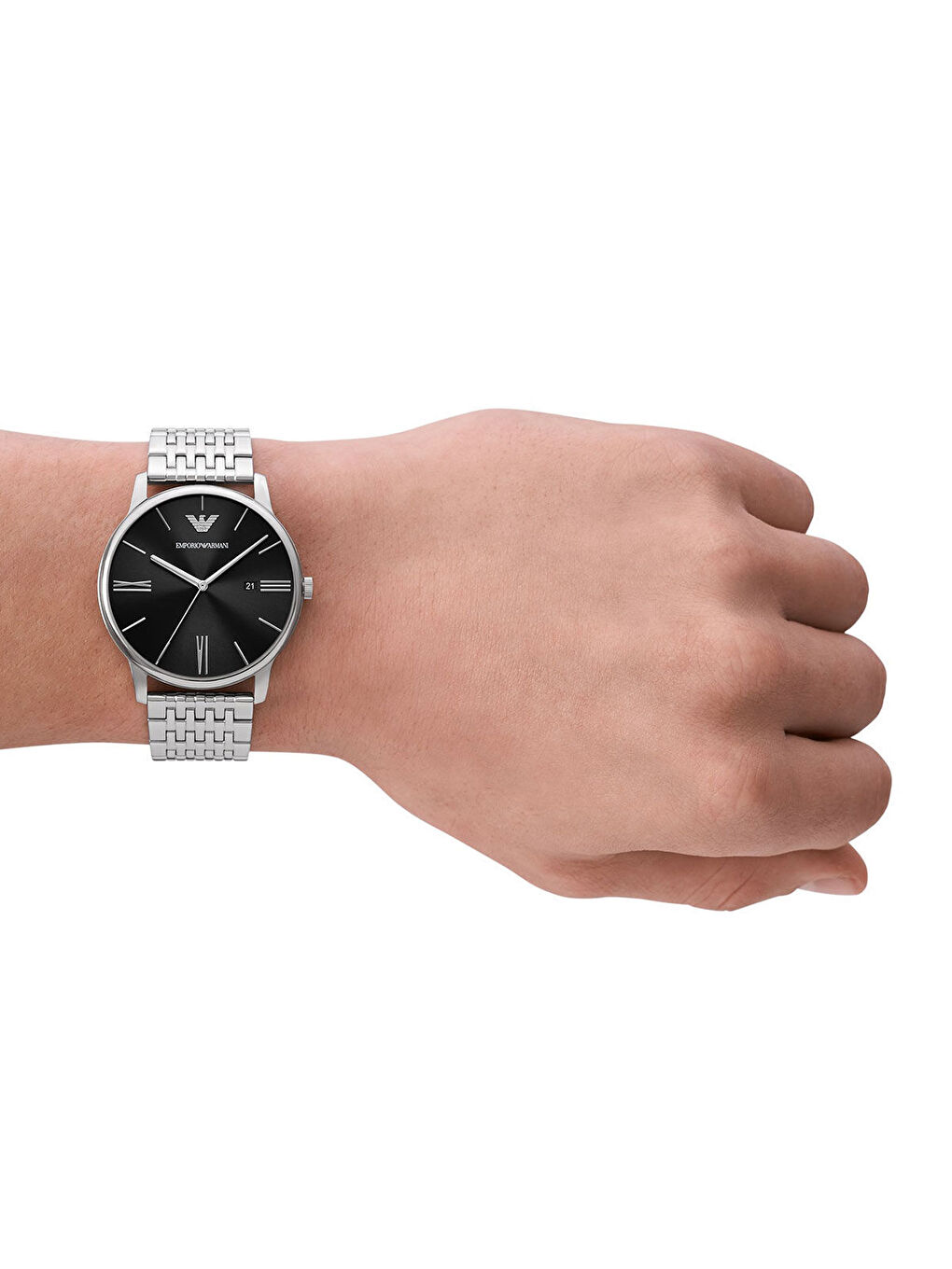 Gri AR11600 Erkek Kol Saati-3