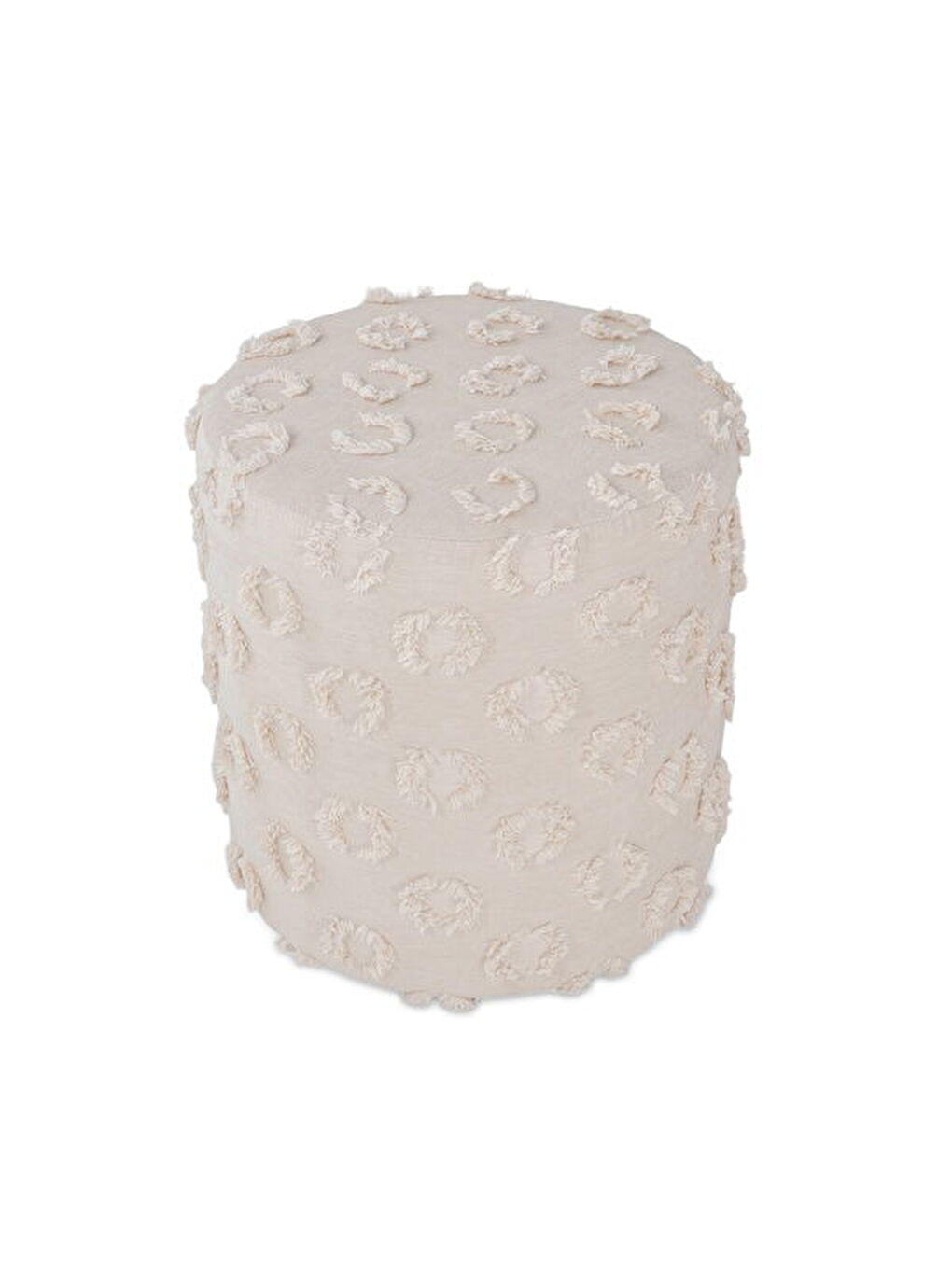 Lirio Puf - Bej - 38x38x41 cm-2