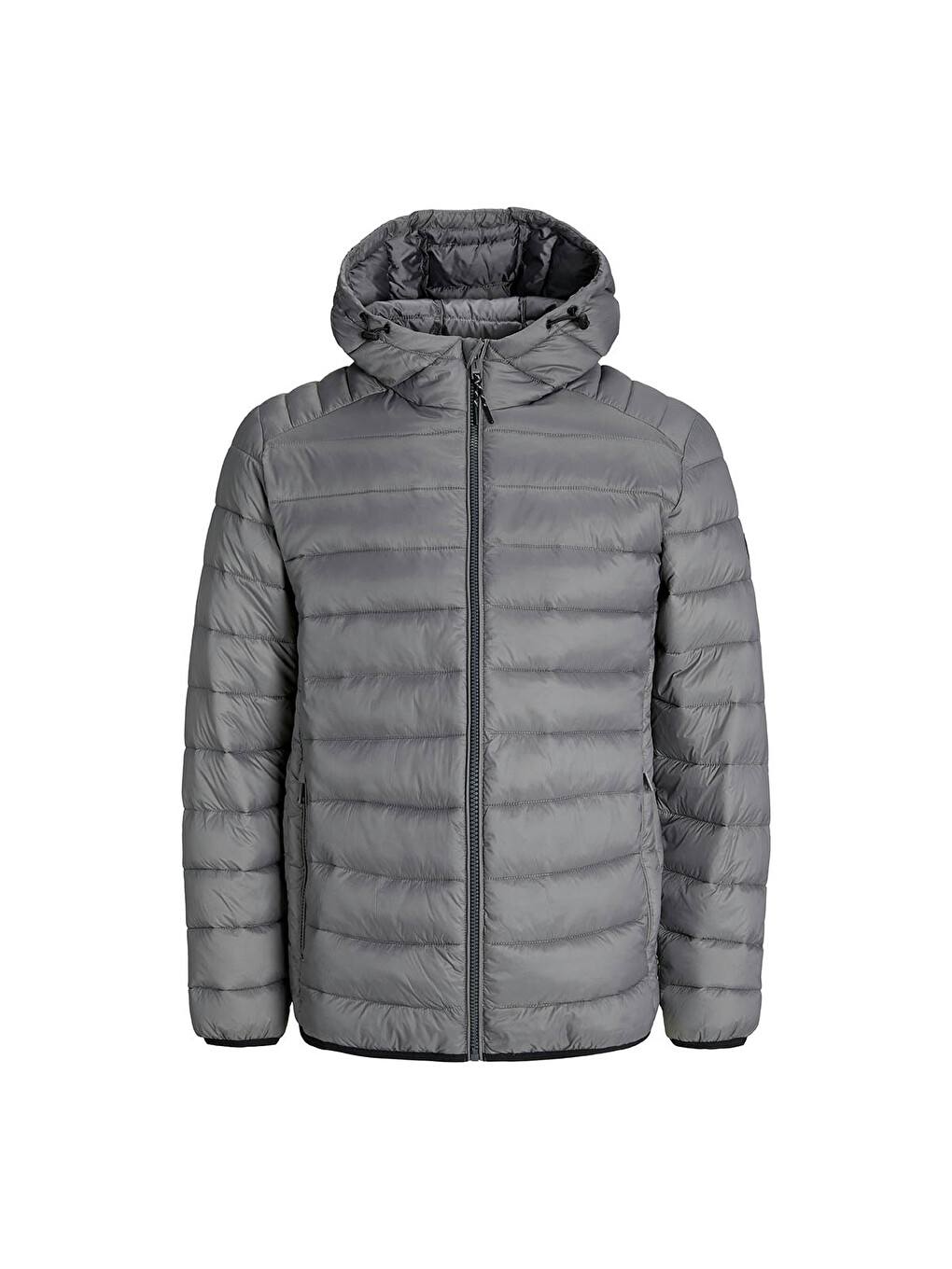 Bradley Light Puffer Hood Erkek Gri Kapüşonlu Şişme Mont