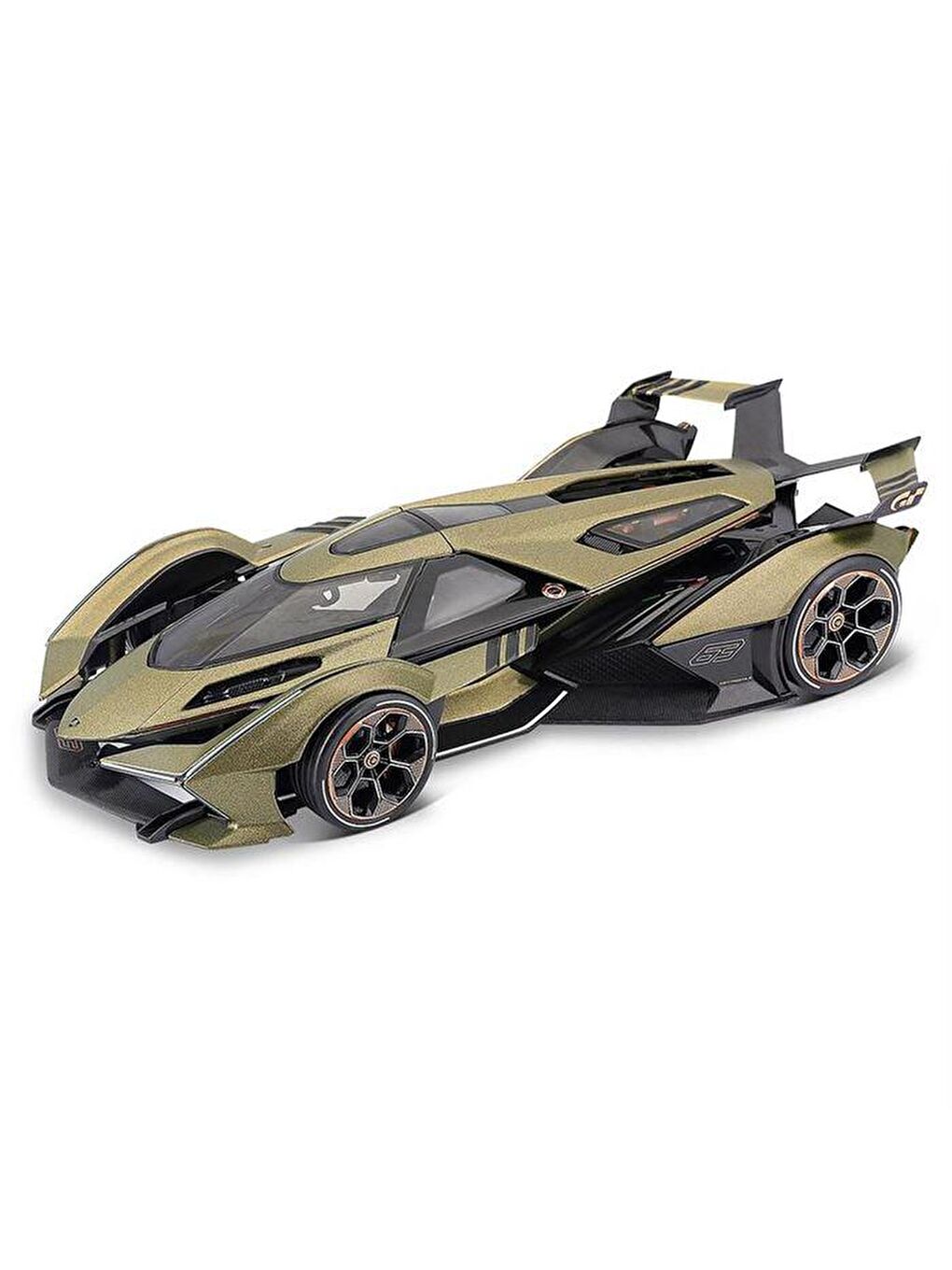 Maisto Karışık Lamborghini V12 Vision Gran Turismo Model Araba 1/18 - Yeşil