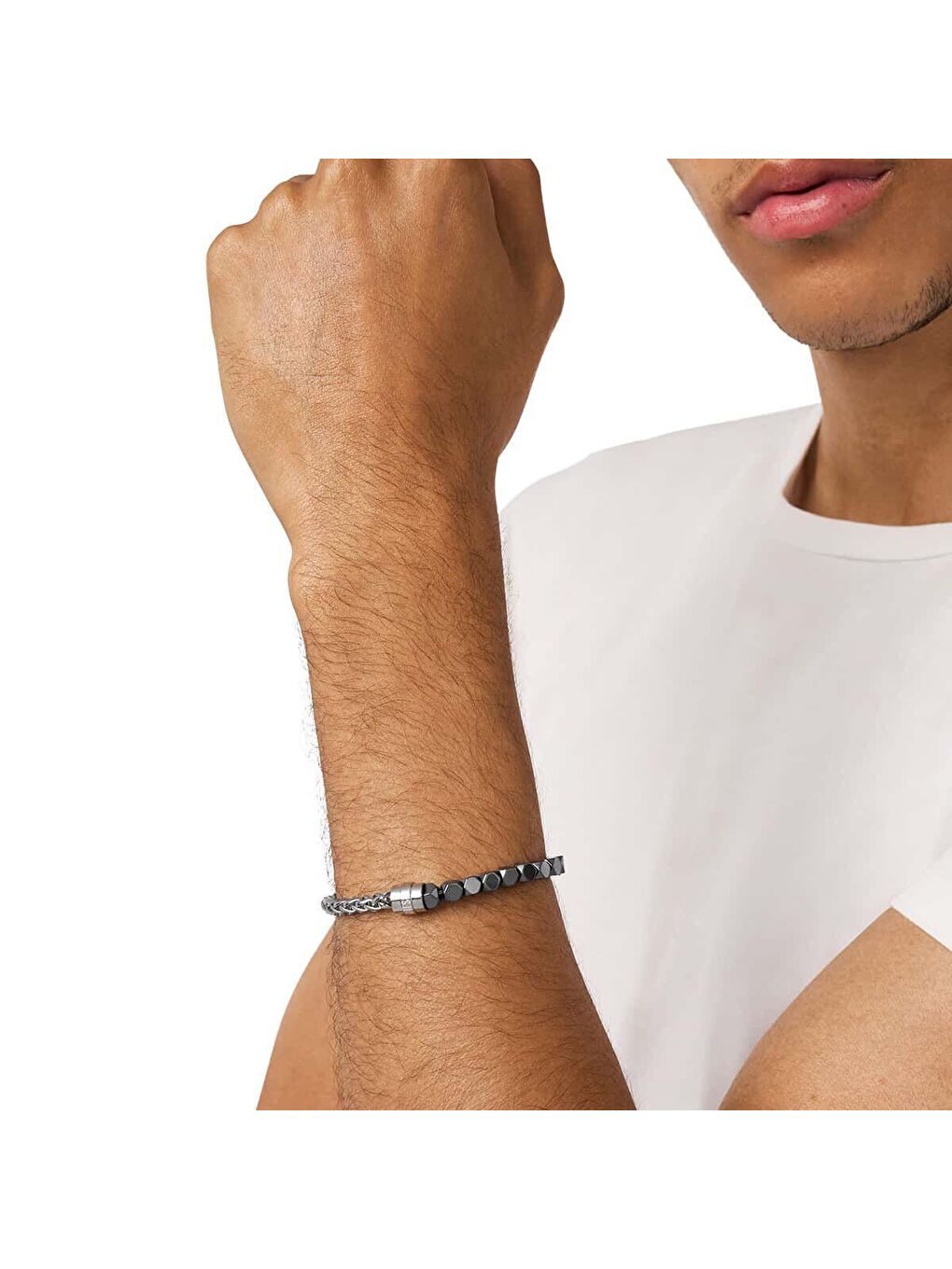 Gri DJDX1647-931 Erkek Bileklik-2