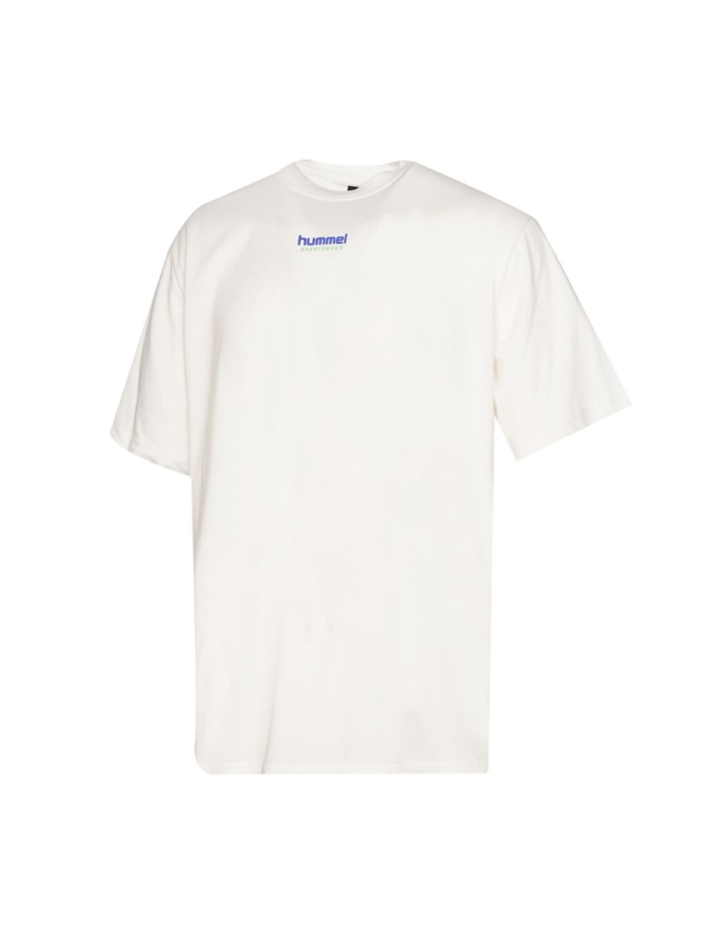 Lessi Oversize Erkek Beyaz Yuvarlak Yaka Tişört