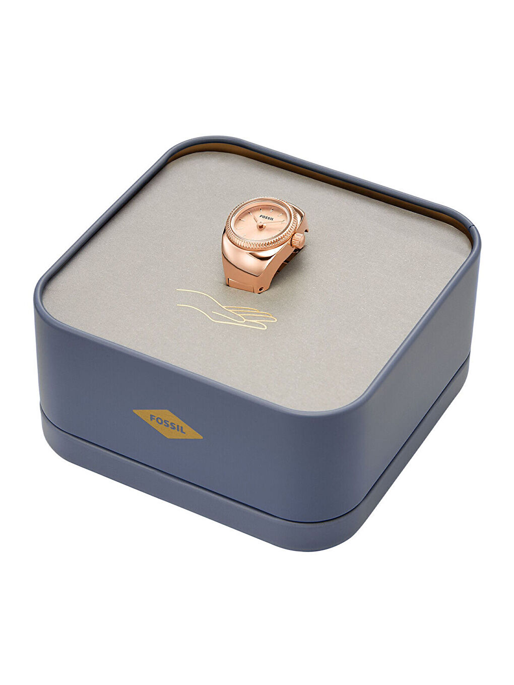 Pembe FES5247 Kadın Yüzük Saat-5