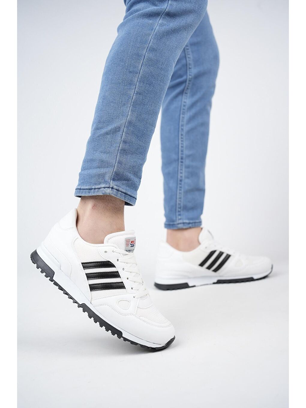 Beyaz Zero Unisex Ortopedik Günlük  Yürüyüş Koşu Sneaker Spor Ayakkabı