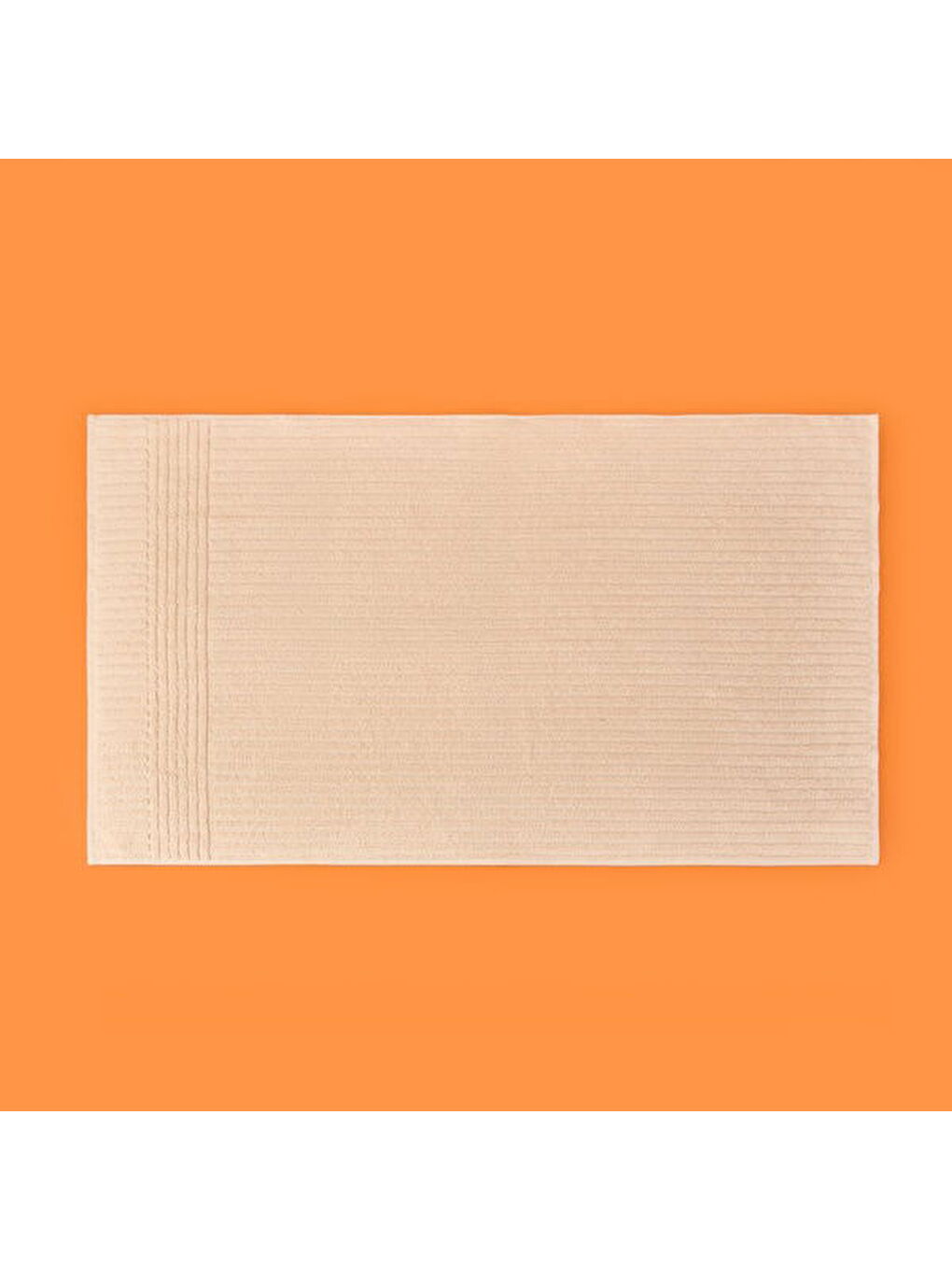 Soft Microcotton Yüz Havlusu - Bej - 50x90 cm-1