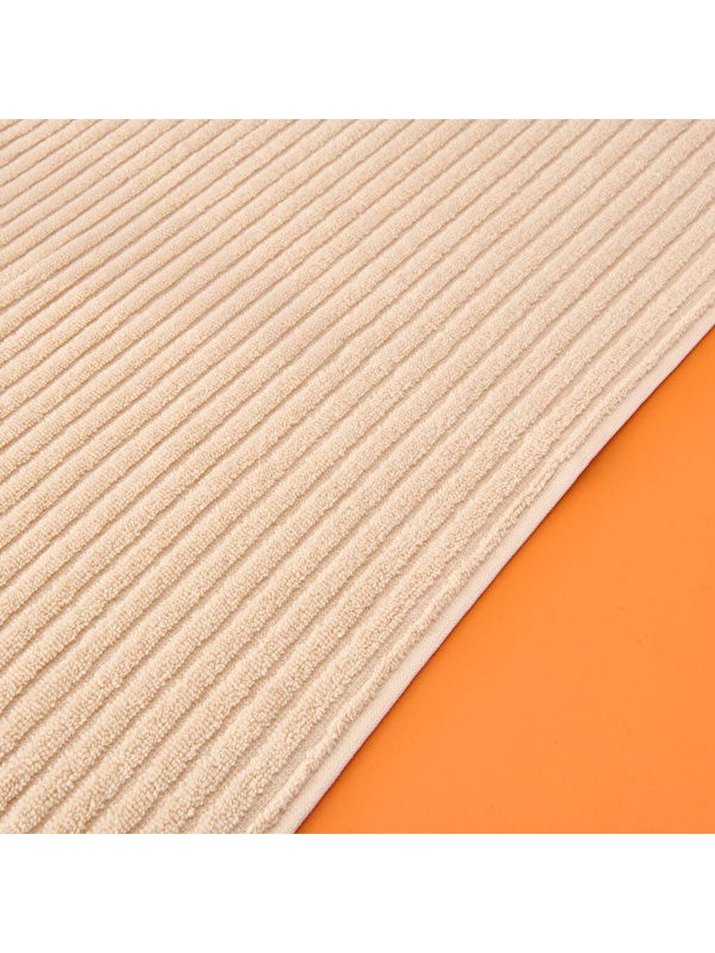 Soft Microcotton Yüz Havlusu - Bej - 50x90 cm-2