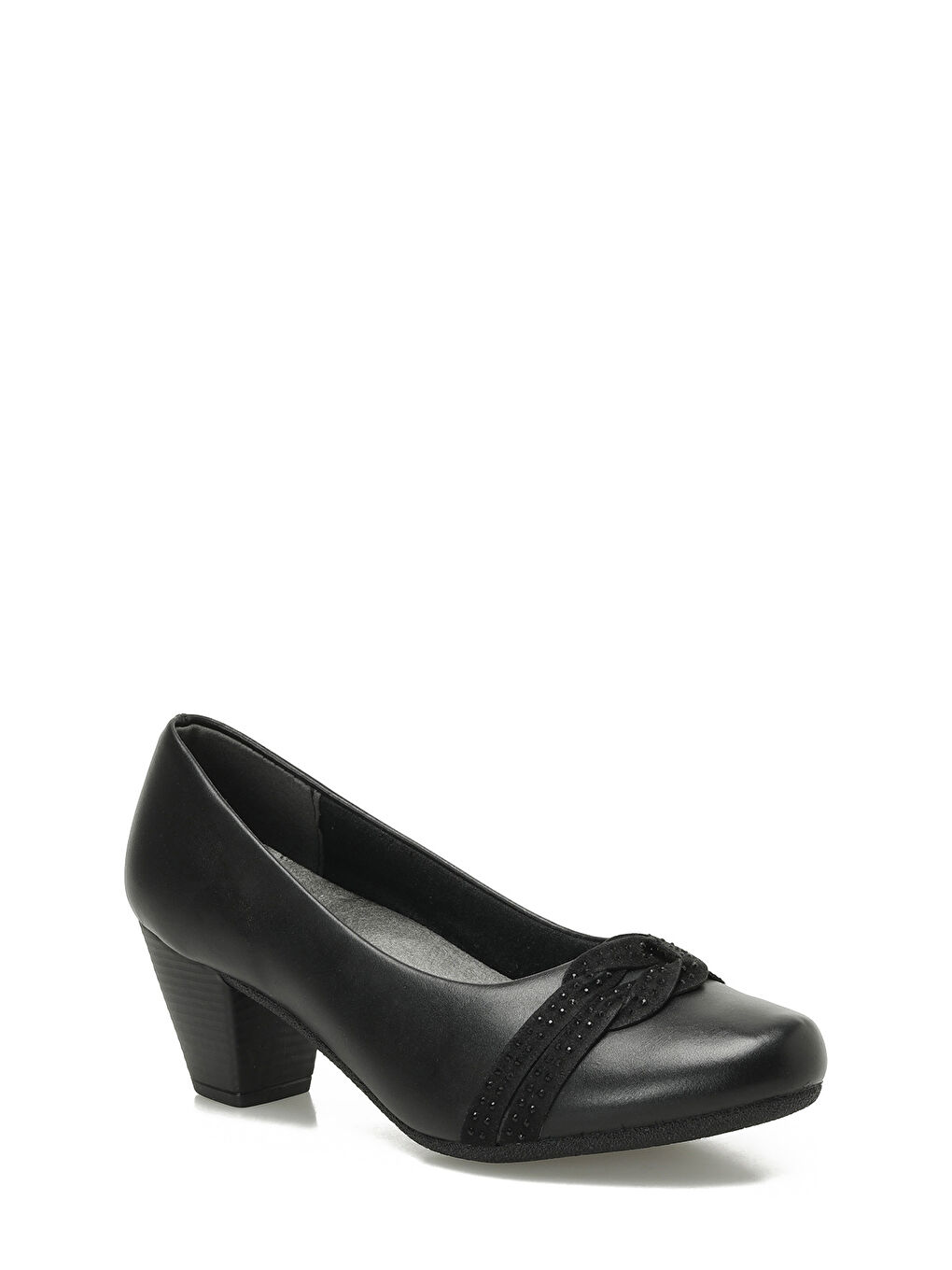 167046.Z5PR Siyah Kadın Topuklu Ayakkabı-1