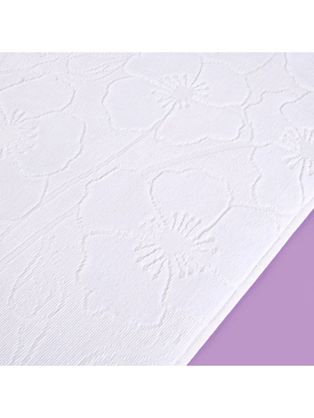 Soft French Cottage Püsküllü Yüz Havlusu - Ekru - 50x90 cm-1