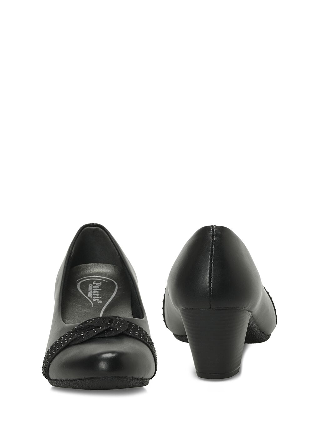 167046.Z5PR Siyah Kadın Topuklu Ayakkabı-4