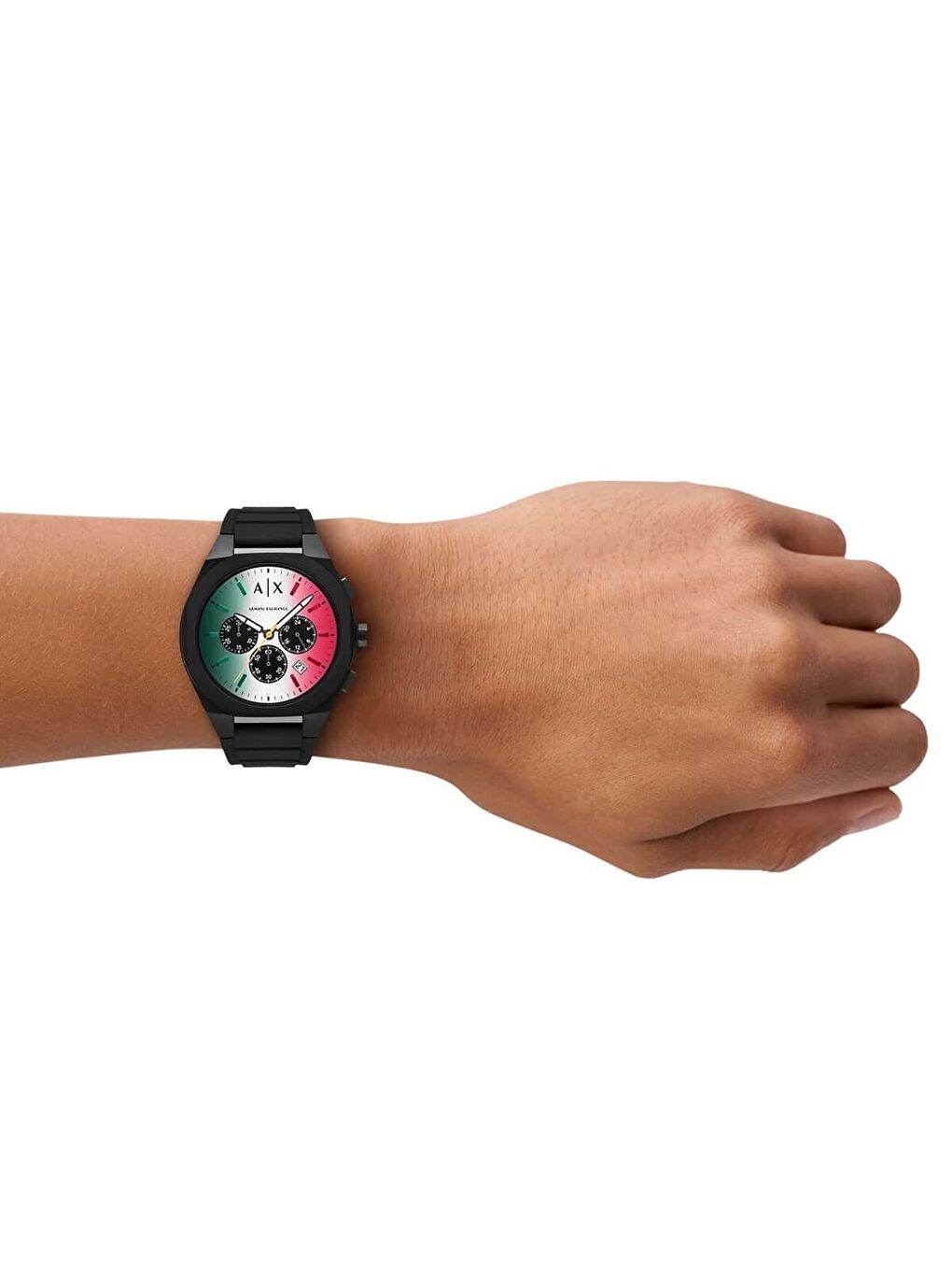 Siyah AX4173 Erkek Kol Saati-3