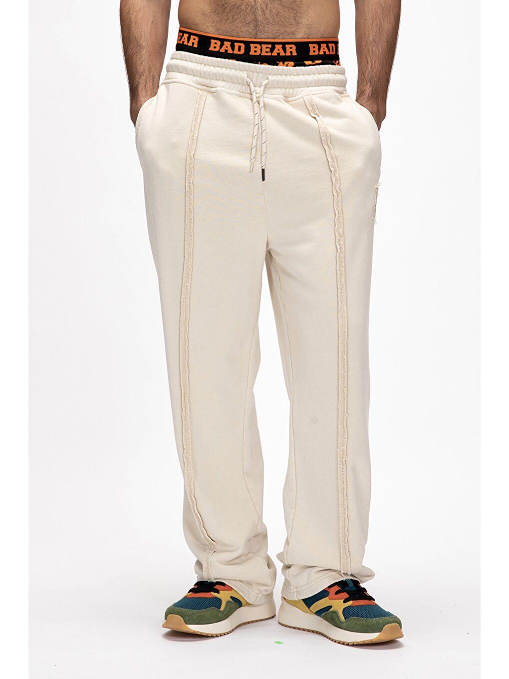 Vex Bej Erkek  Eşofman Altı-4