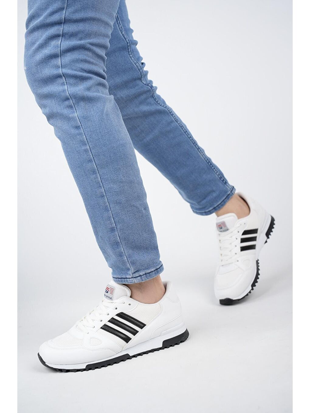 Beyaz Zero Unisex Ortopedik Günlük  Yürüyüş Koşu Sneaker Spor Ayakkabı-3