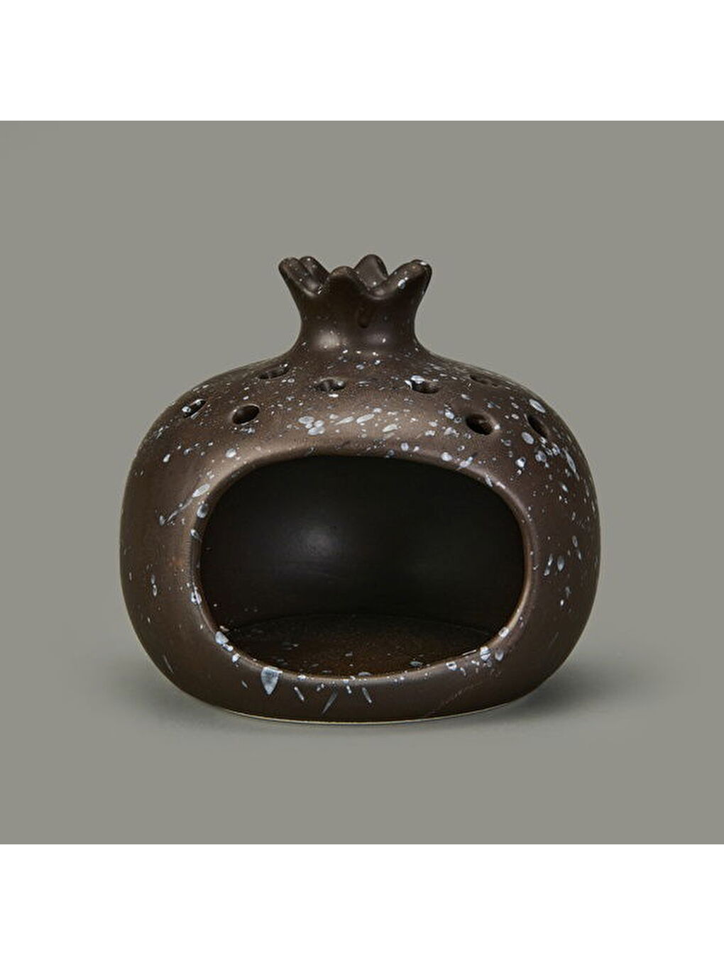 Deco Melograno Buhurdanlık - Siyah - 10 cm