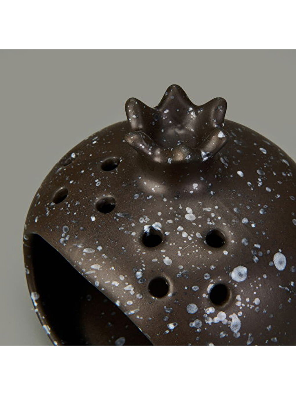 Deco Melograno Buhurdanlık - Siyah - 10 cm-1