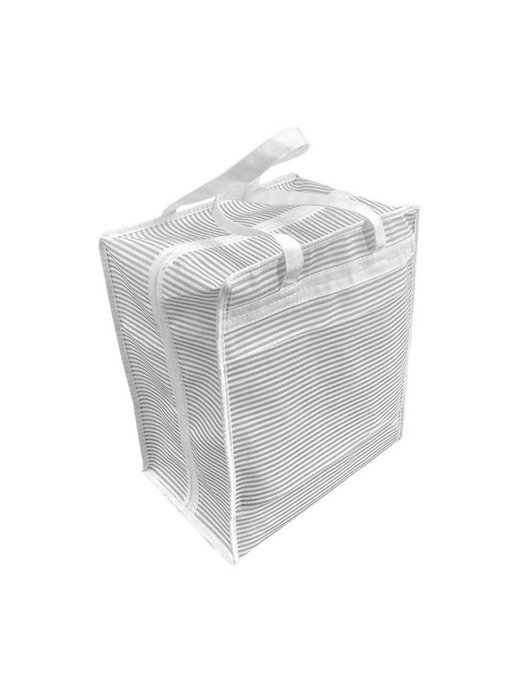 Gri Çizgili Ayakkabı Hurcu