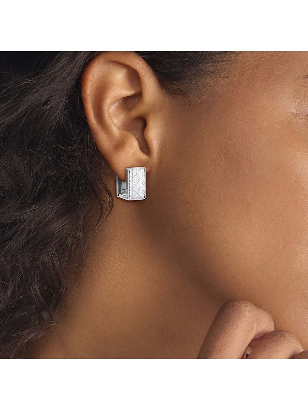 Gri CKJ35000856 Kadın Küpe-2