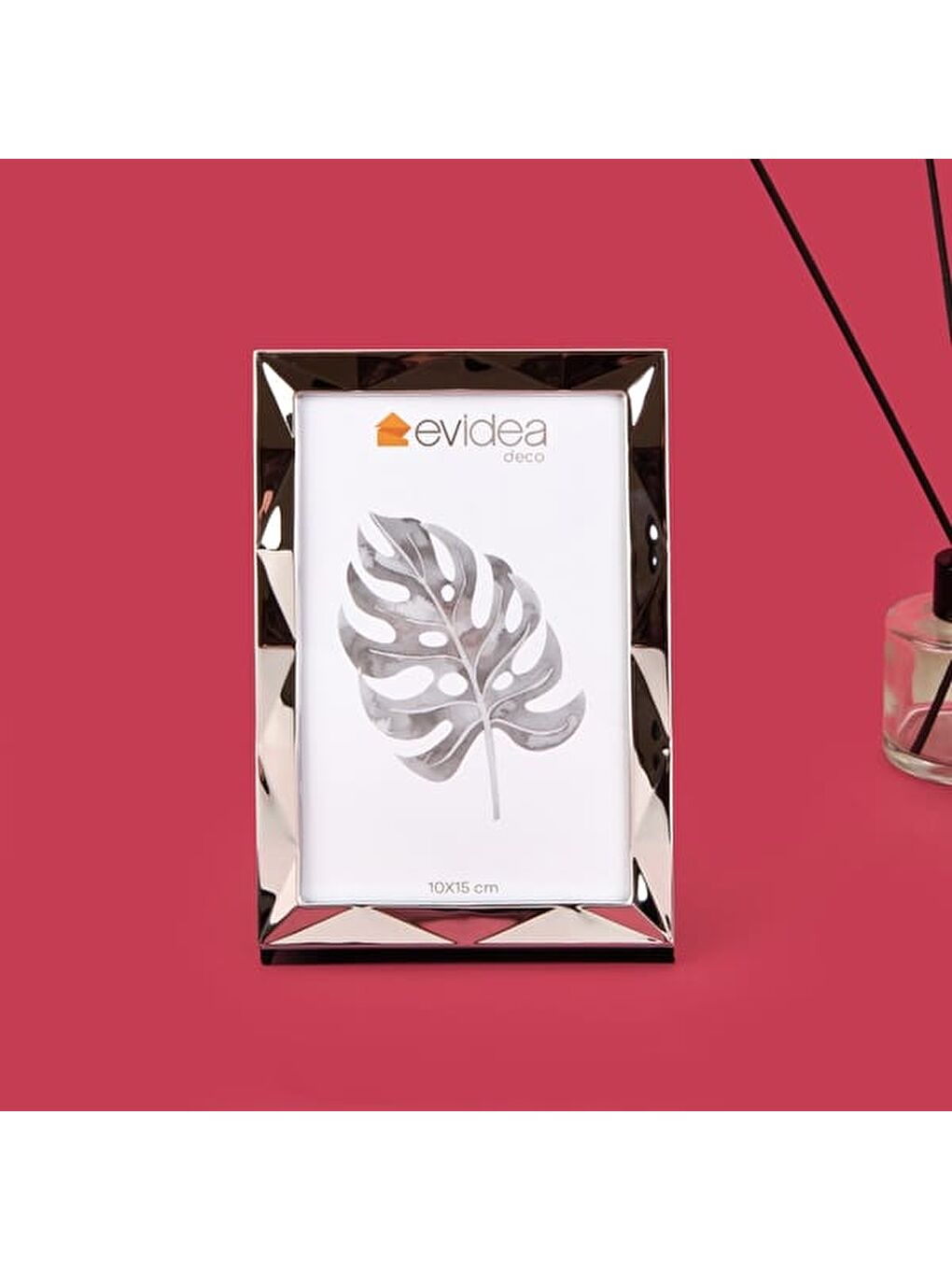 Gri Deco Sorrento Fotoğraf Çerçevesi - Silver - 10x15 cm-5