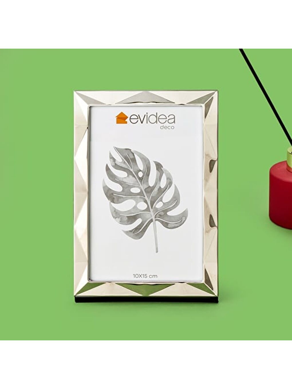 Gri Deco Sorrento Fotoğraf Çerçevesi - Silver - 10x15 cm-6