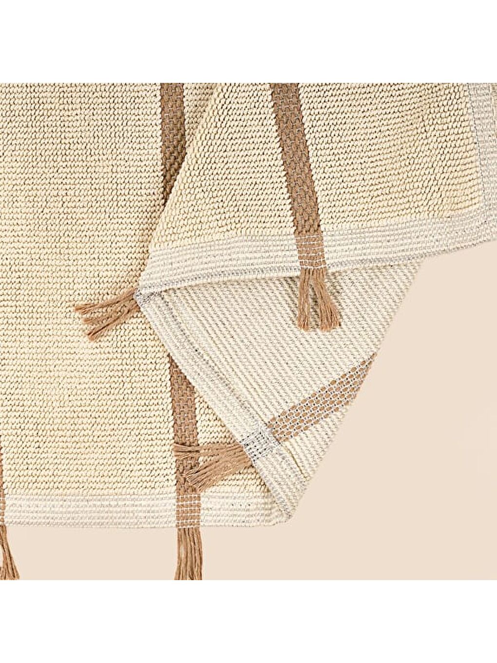 Soft Rigel Banyo Paspası - Ekru / Bej - 60x100 cm-3