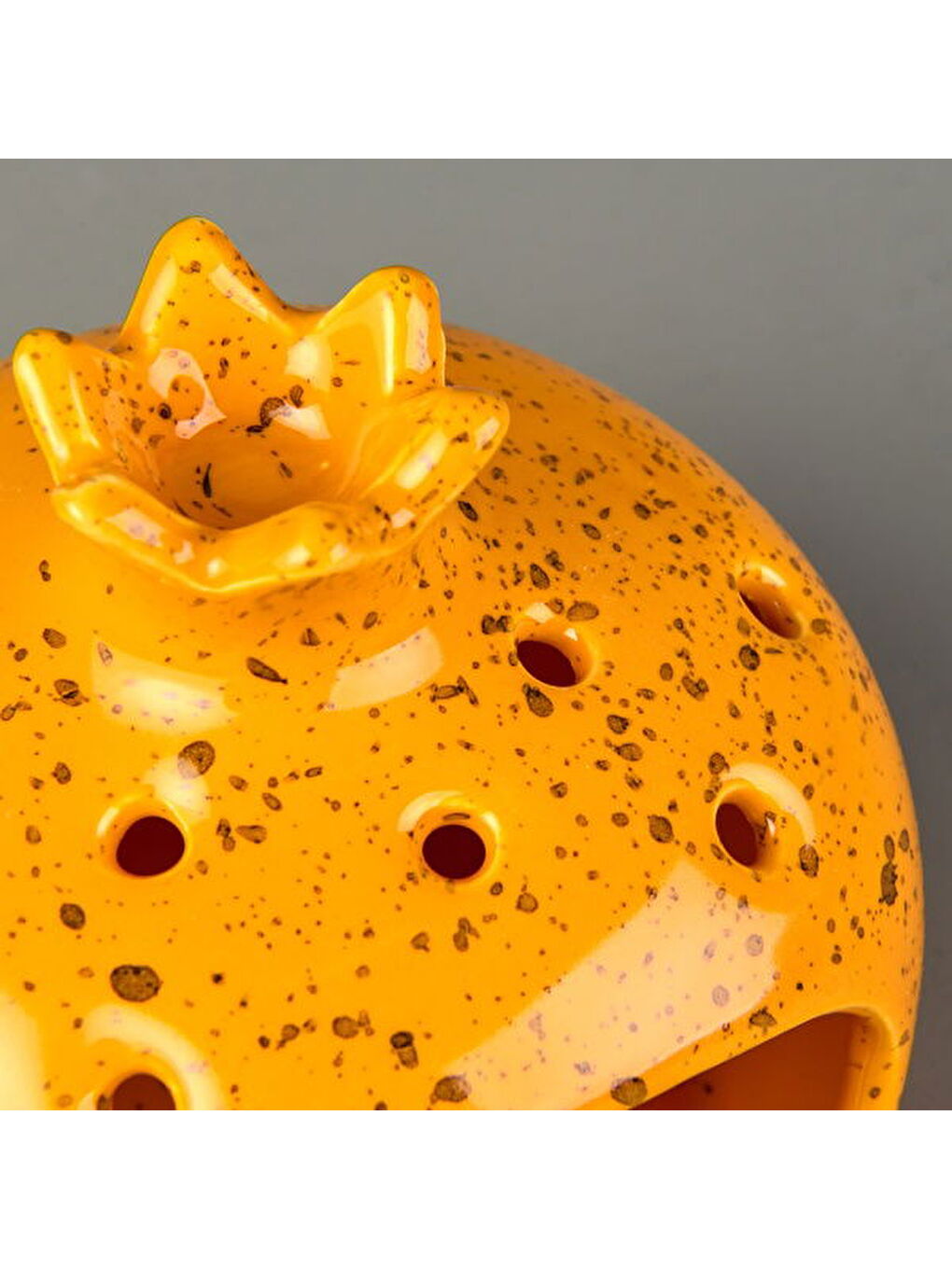 Deco Melograno Buhurdanlık - Turuncu - 10 cm-3