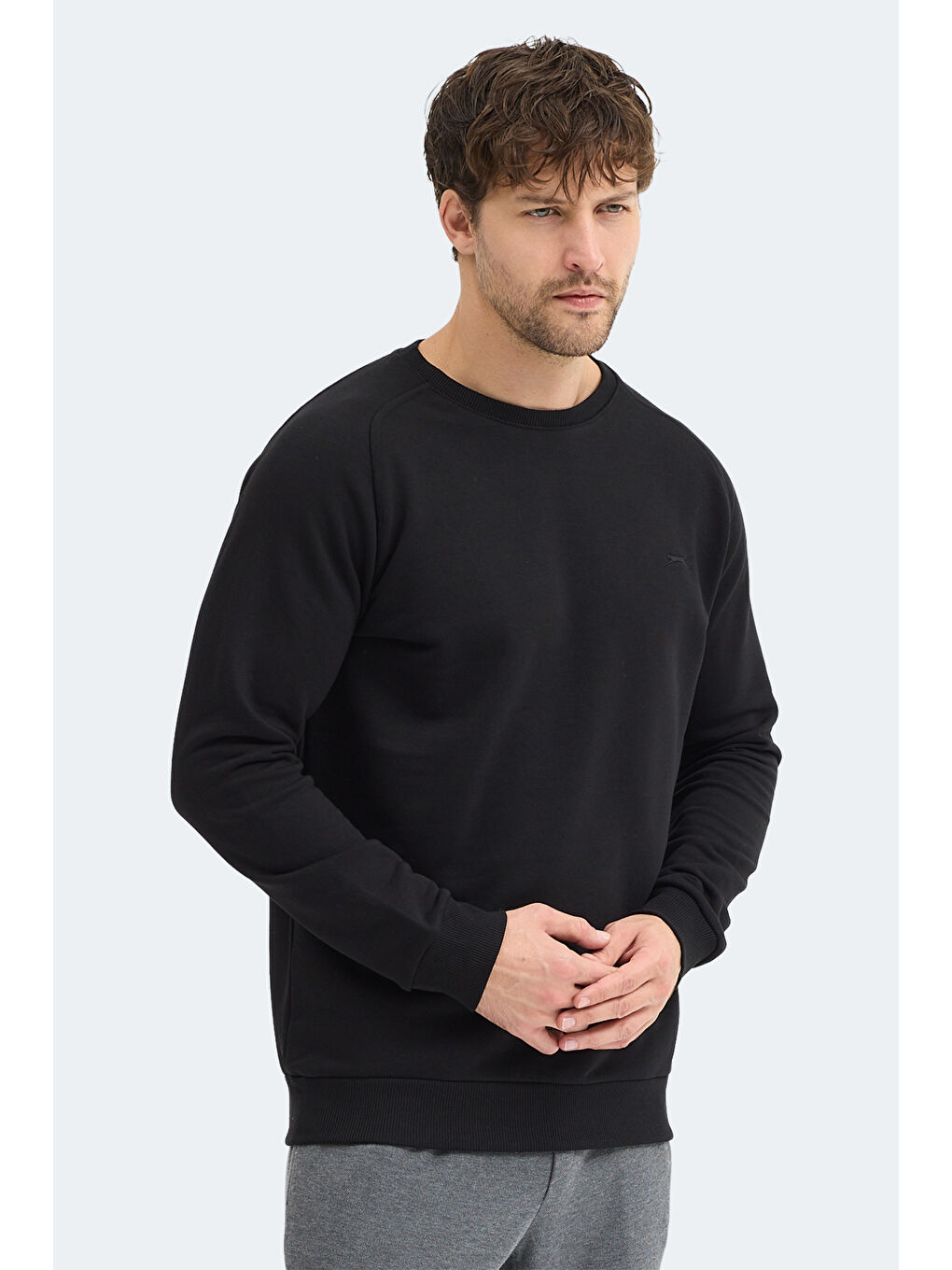 NADAV Erkek Siyah Sweatshırt-5