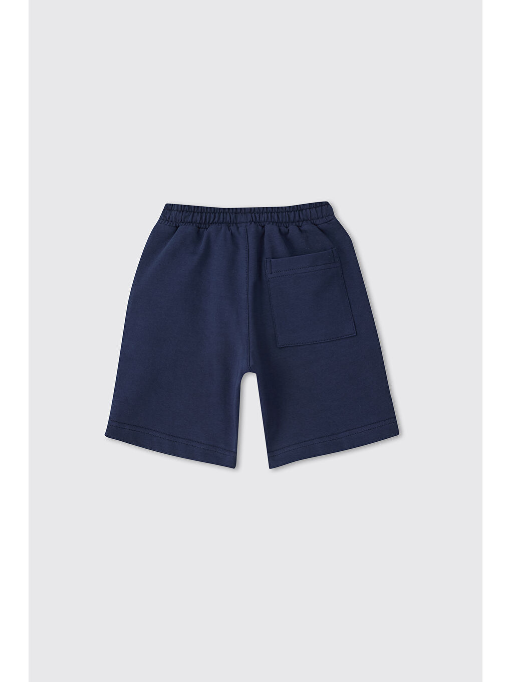 Erkek Bebek Lacivert Örme Şort-1