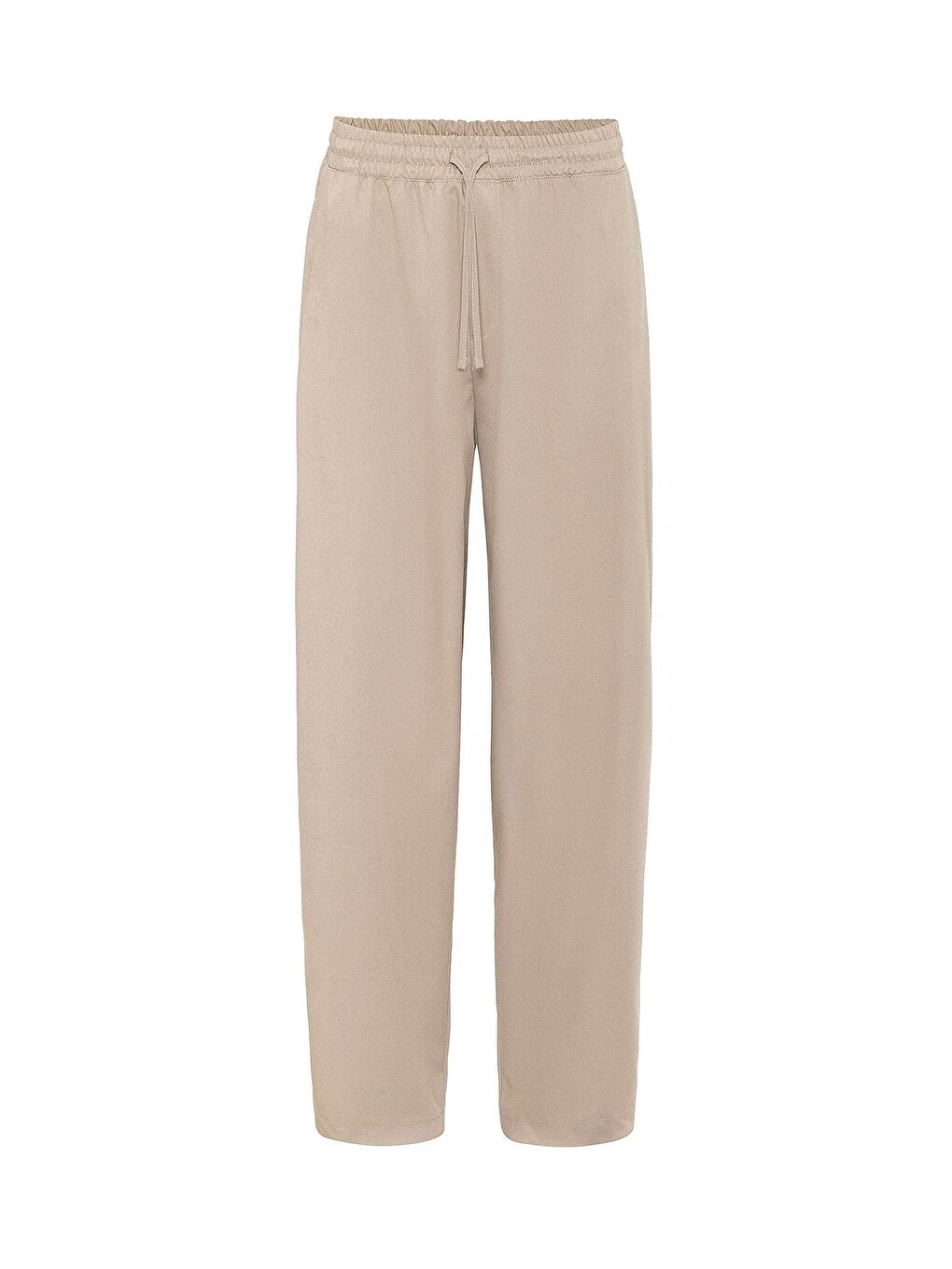 Bej Bel Lastikli Baggy Erkek Pantolon Taş-1