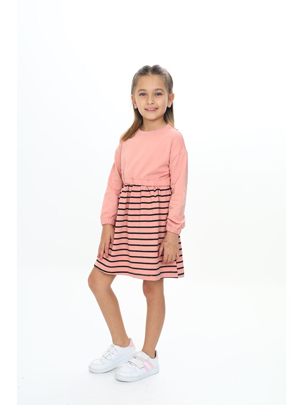 Mercan Kız Çocuk Elbise-1