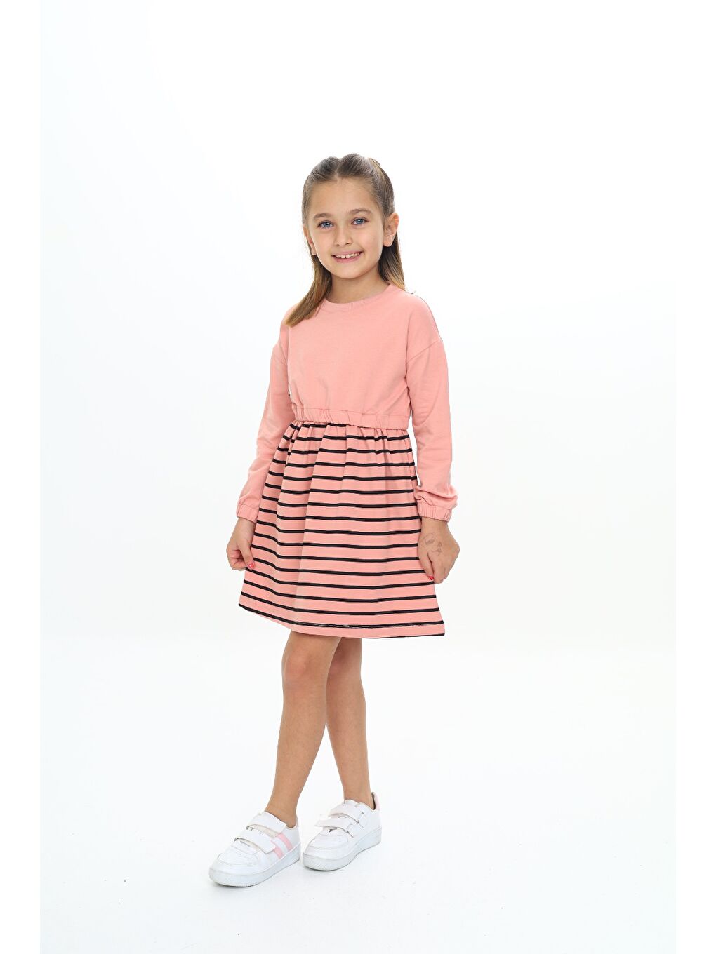 Mercan Kız Çocuk Elbise-4