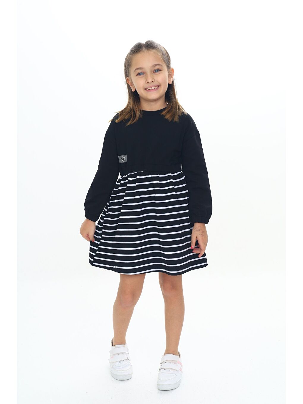 Siyah Kız Çocuk Elbise