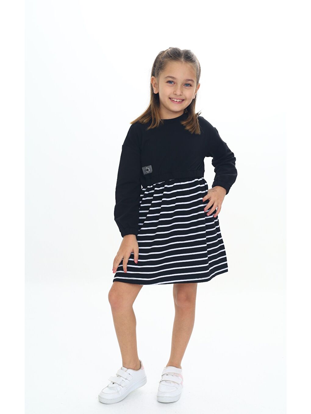 Siyah Kız Çocuk Elbise-2