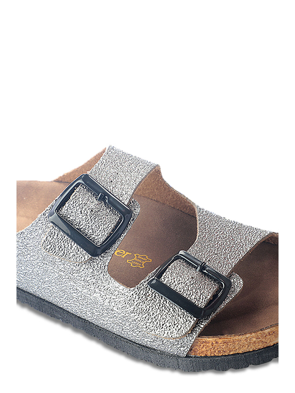 LENS Kadın Terlik Gri / Mor-4